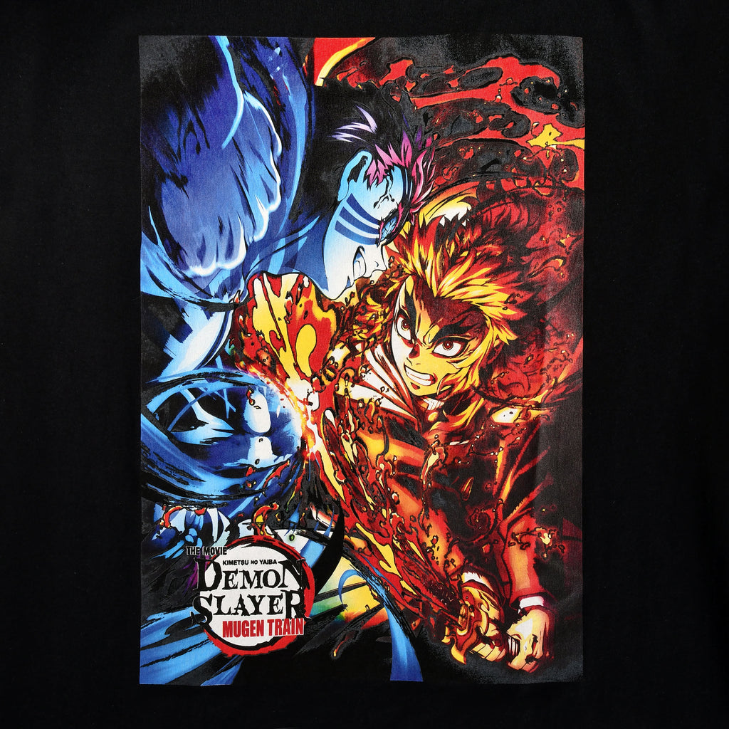 Image produit Demon Slayer - Rengoku vs. Akaza T-Shirt noir