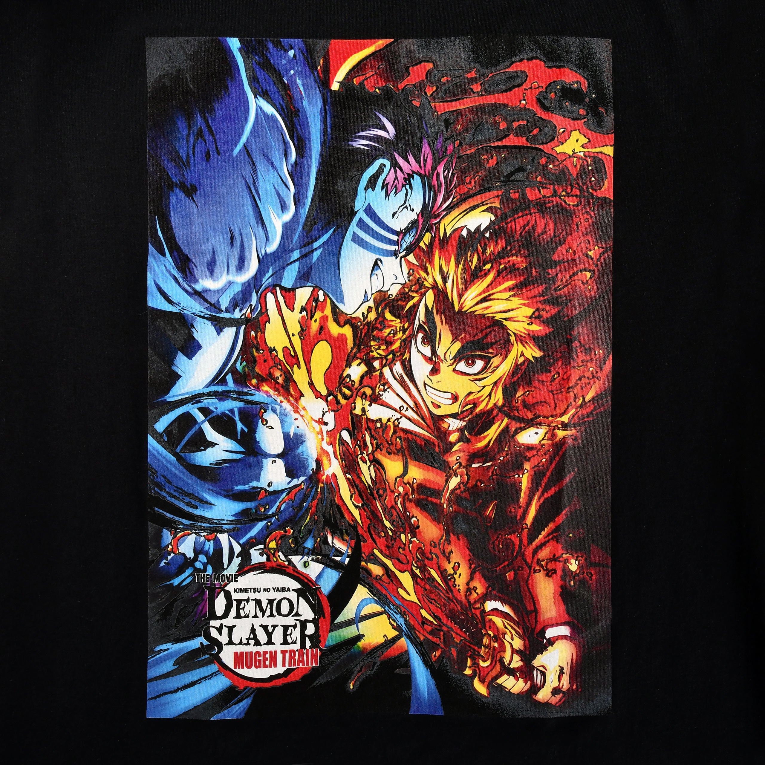 Image produit Demon Slayer - Rengoku vs. Akaza T-Shirt noir