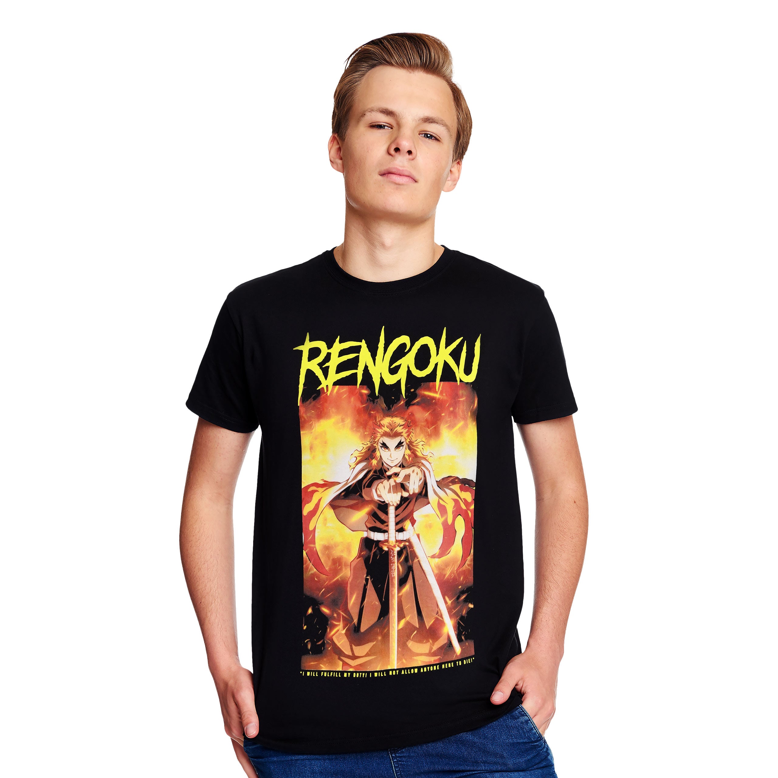 Product image Demon Slayer - Rengoku T-Shirt black