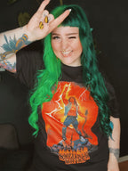 Image produit Stranger Things - T-shirt Eddie Rocks noir