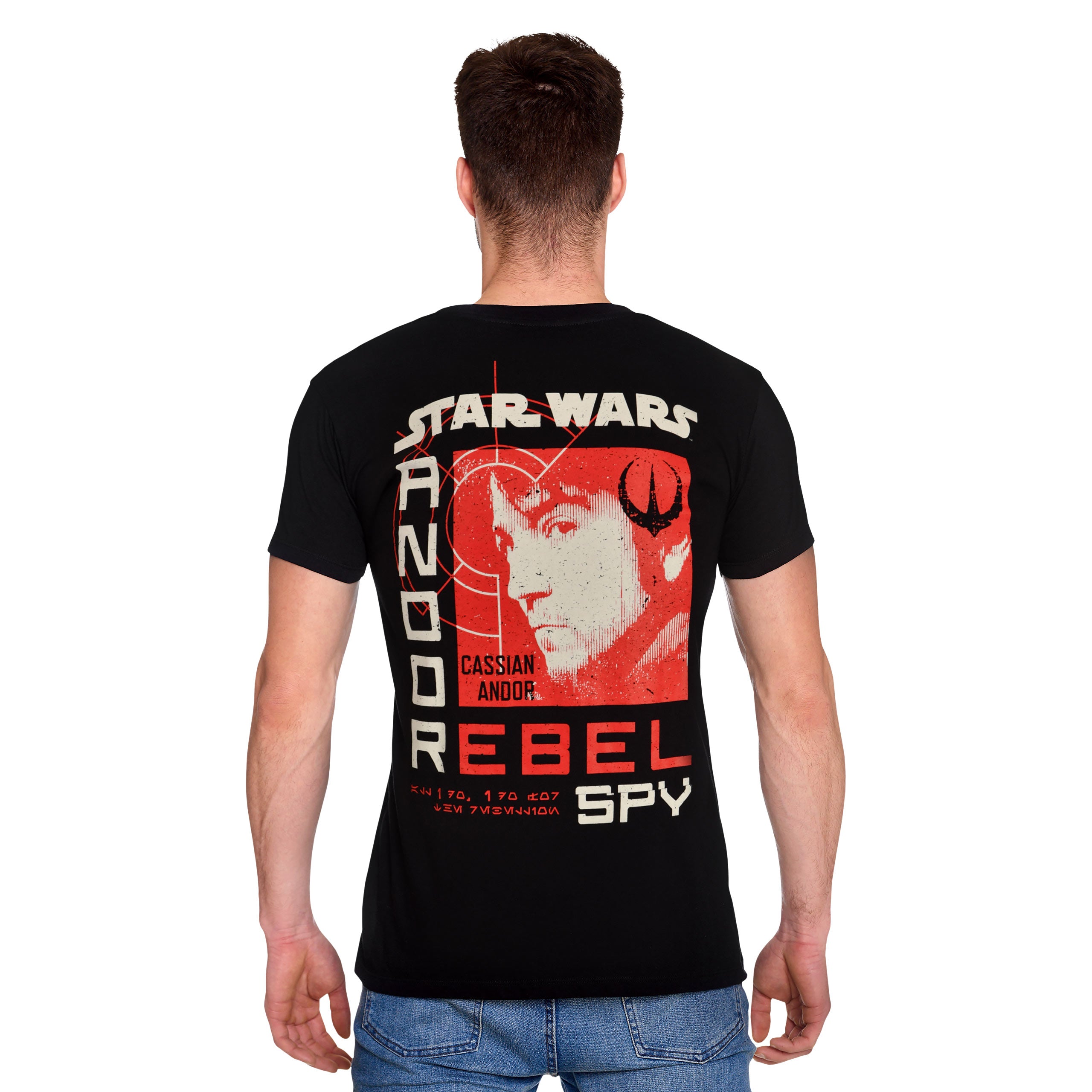 Image produit Star Wars - T-shirt Espion Rebelle Andor noir