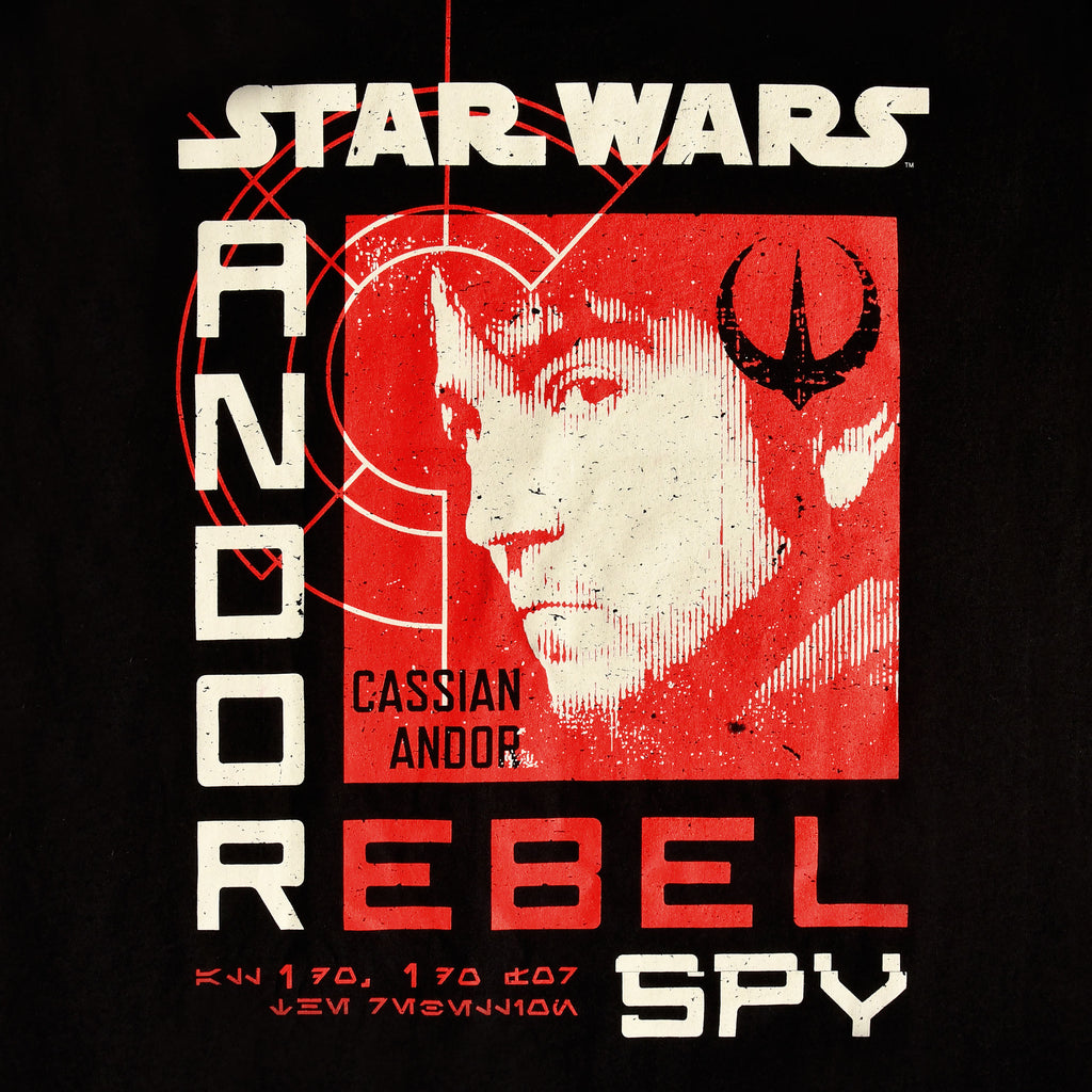 Image produit Star Wars - T-shirt Espion Rebelle Andor noir