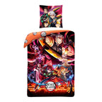 Image produit Demon Slayer - Housse de couette réversible Fight