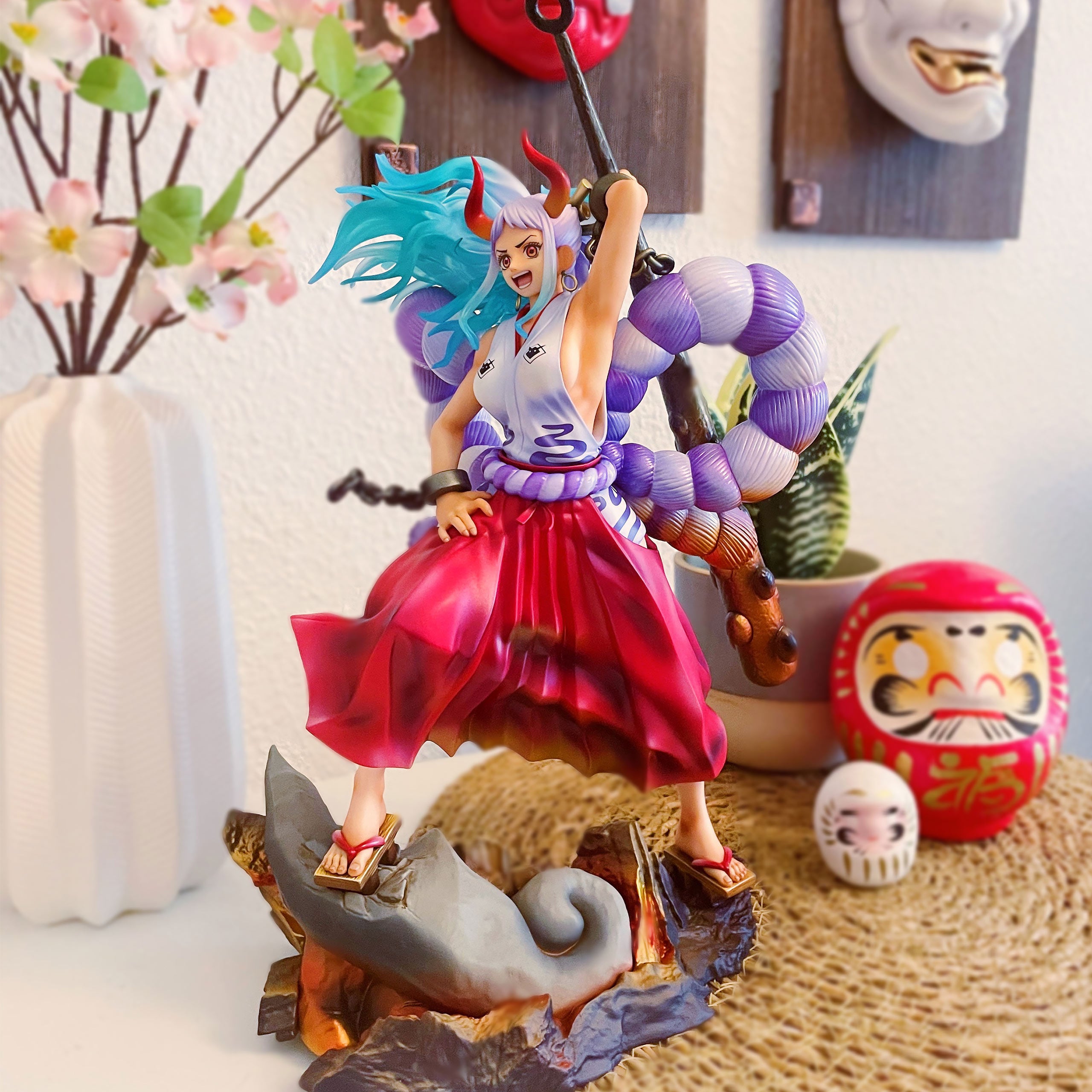 Image produit One Piece - Statue de Pirates Yamato Portrait