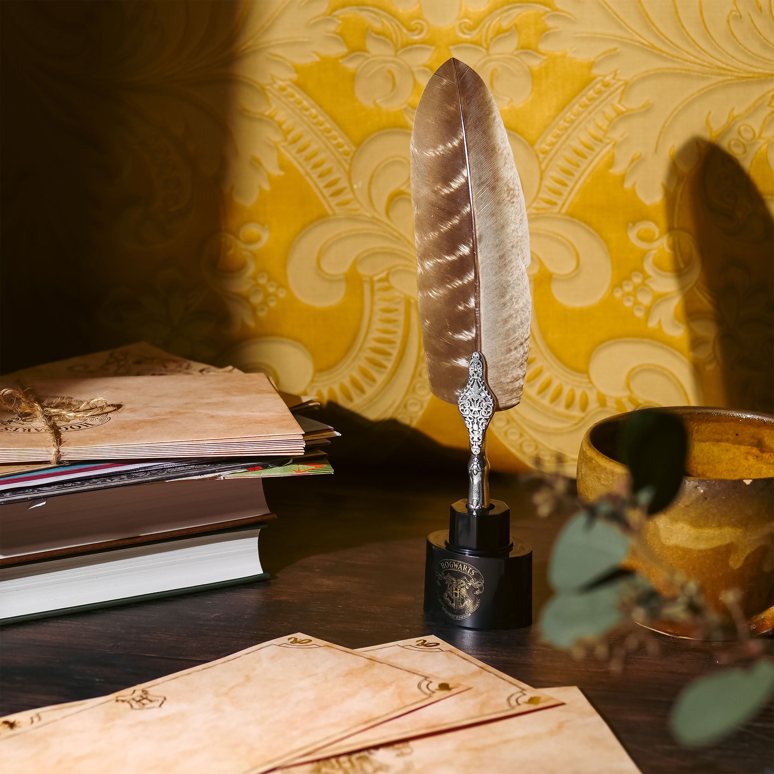 Image produit Harry Potter - Plume avec set de papier à lettres de Poudlard