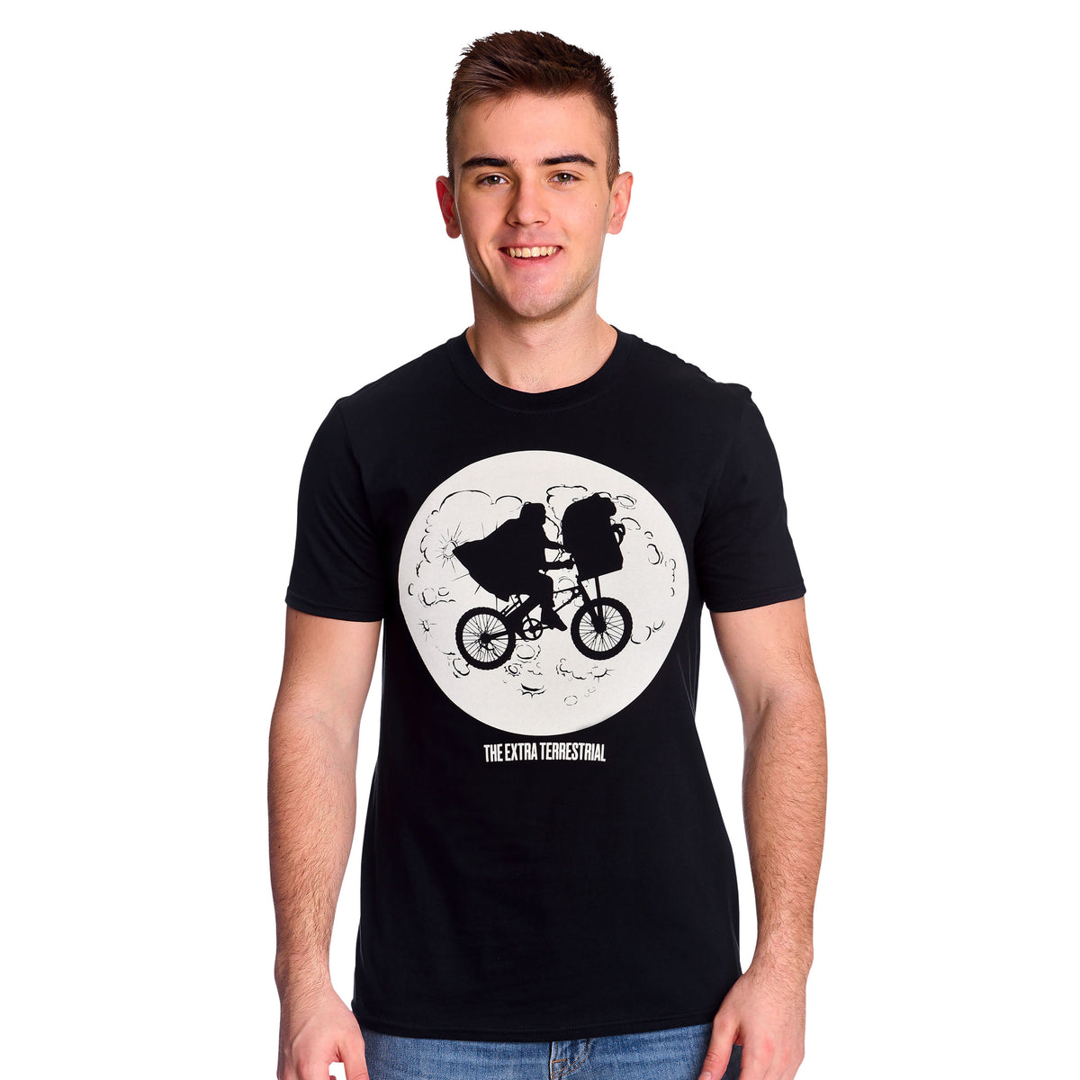 Image produit E.T. - T-shirt Moonlight Shadow noir