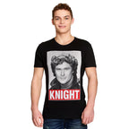 Image produit Knight Rider - T-shirt Michael Knight noir