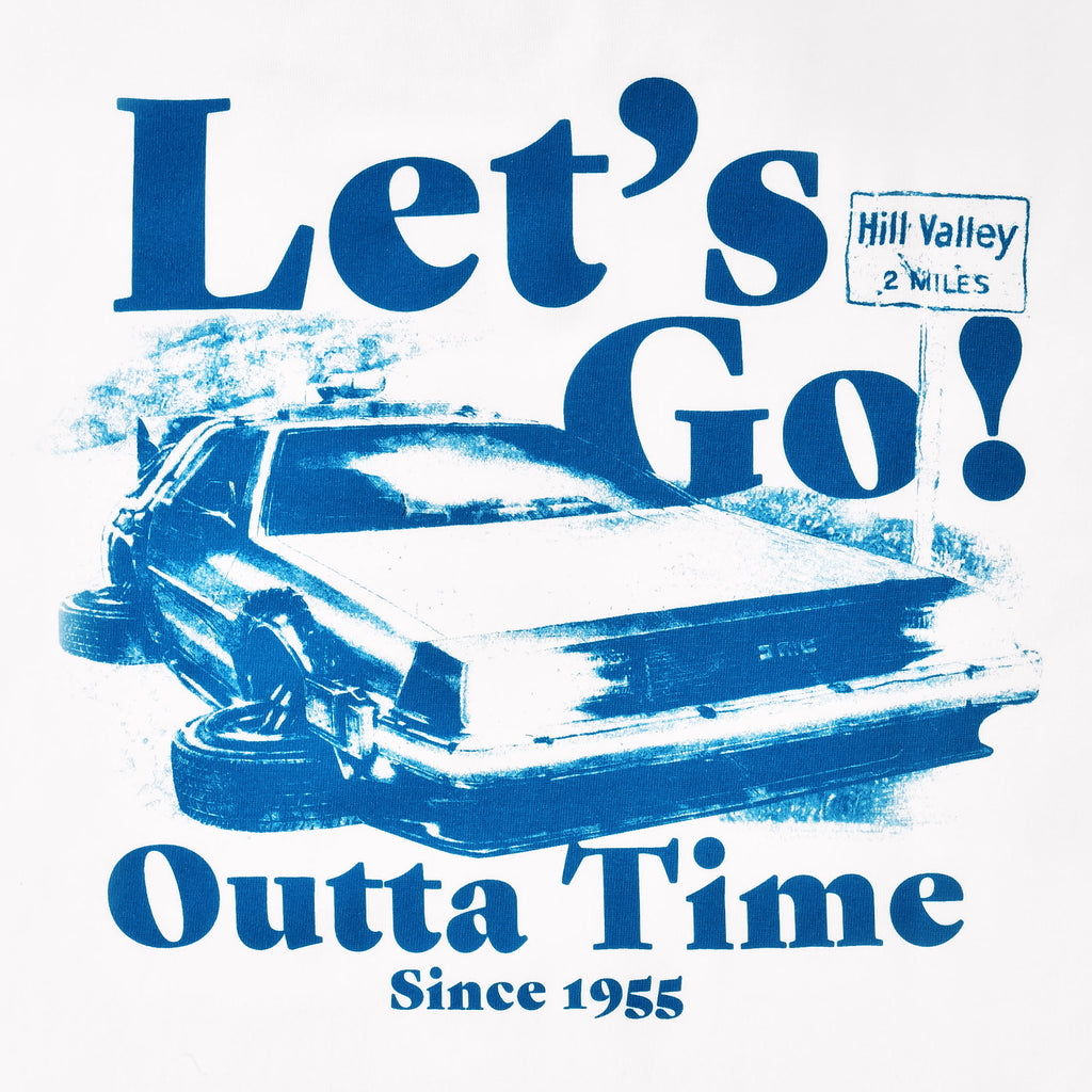 Image produit Retour vers le futur - Let's Go T-shirt blanc