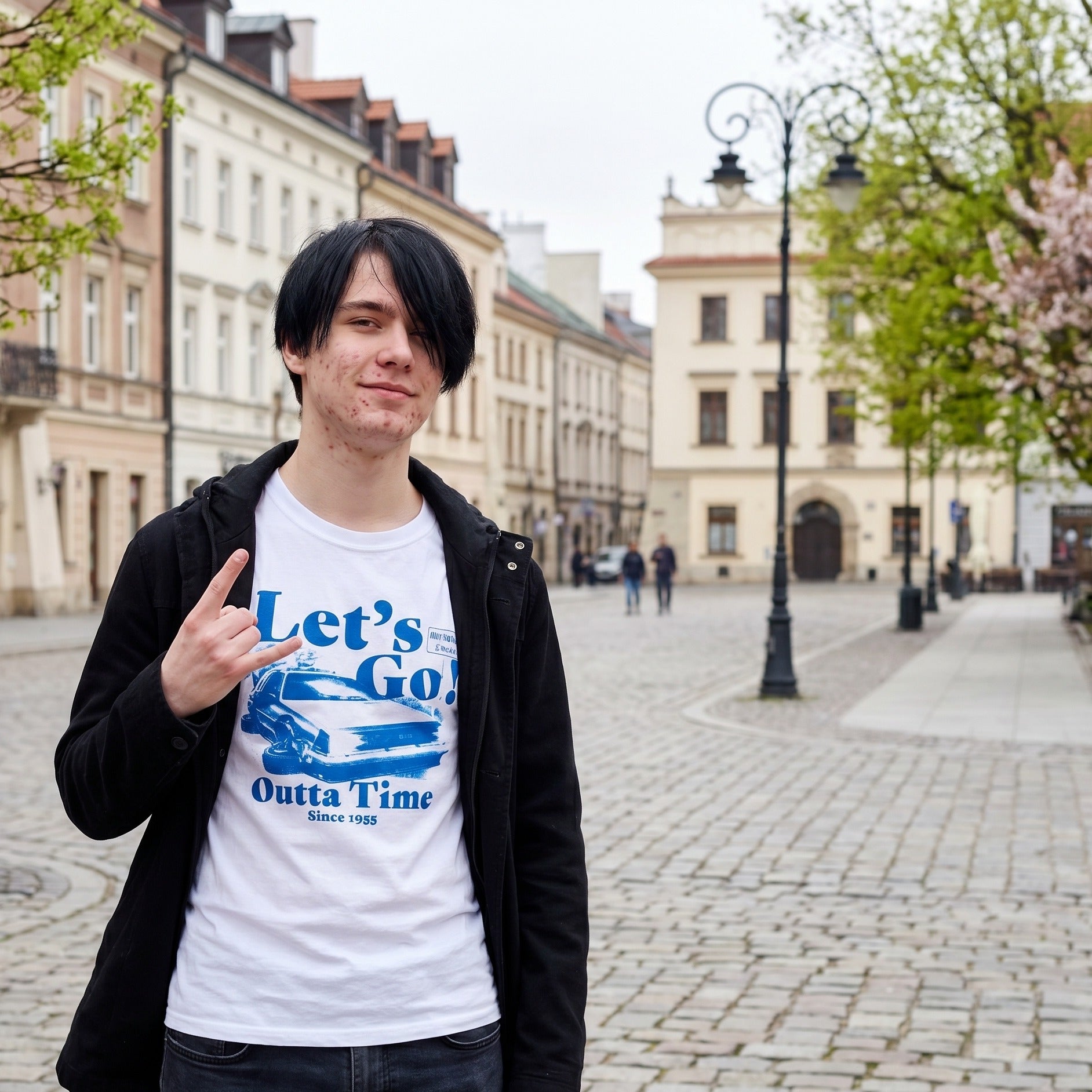 Image produit Retour vers le futur - Let's Go T-shirt blanc