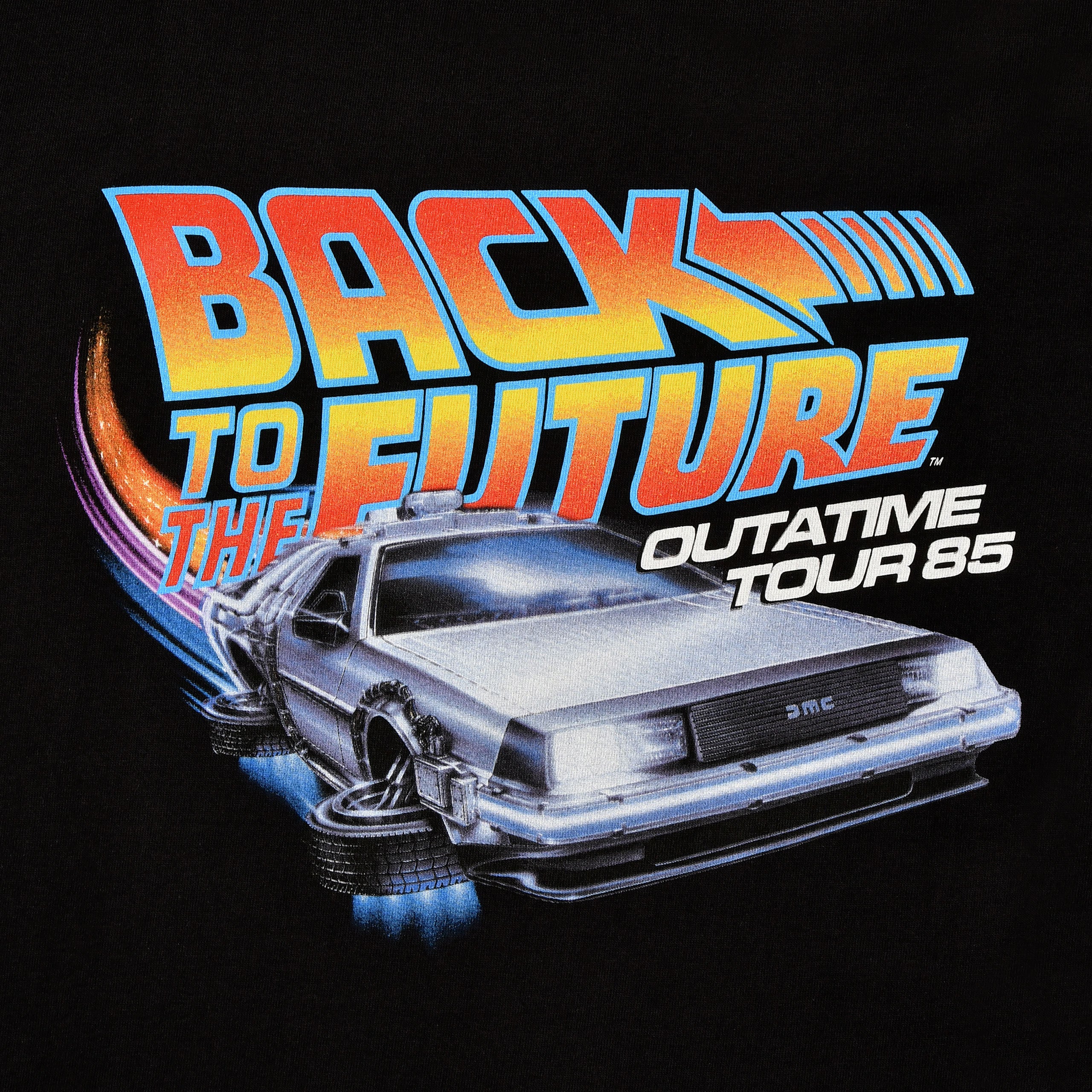 Image produit Retour vers le Futur - T-Shirt Outatime Tour noir