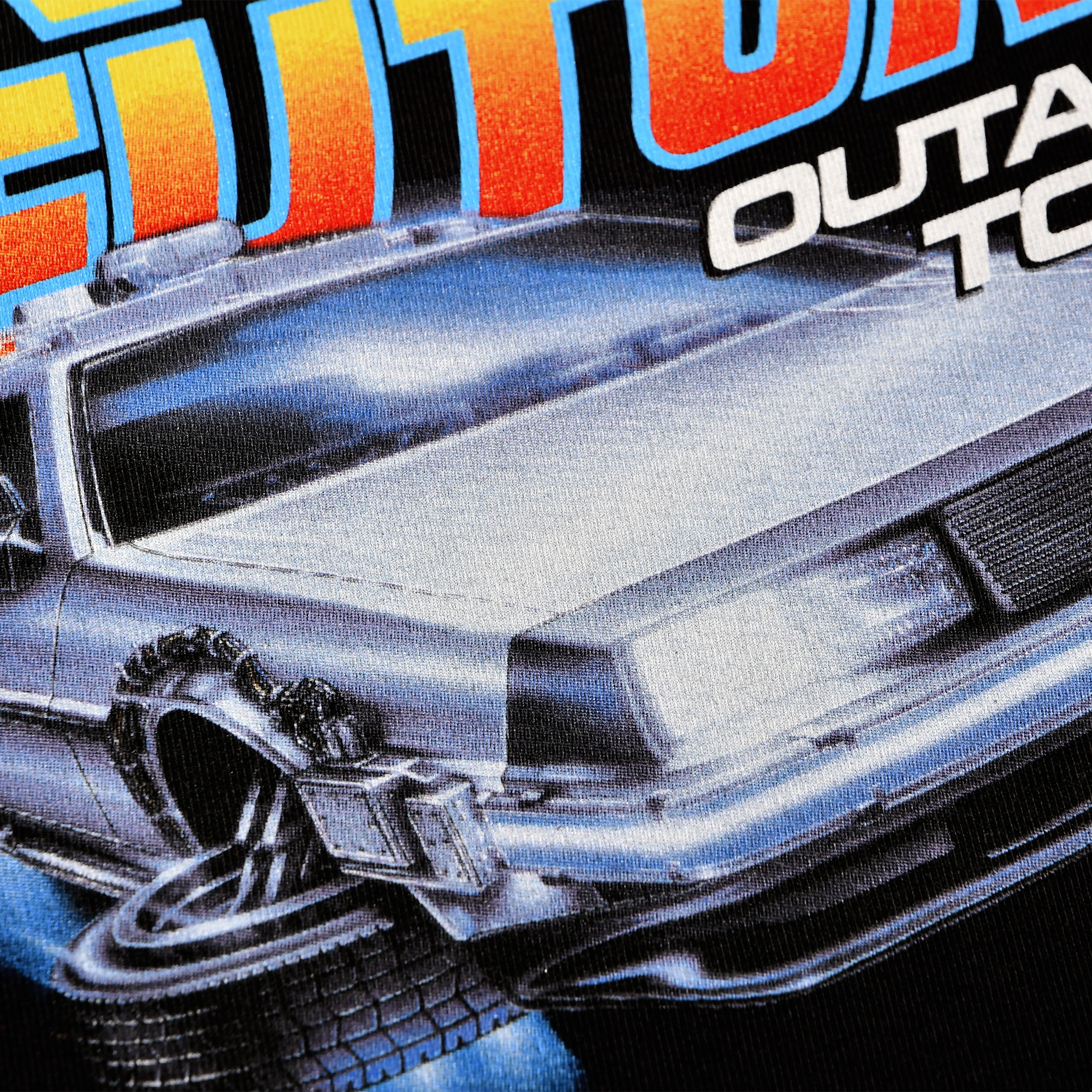 Image produit Retour vers le Futur - T-Shirt Outatime Tour noir