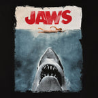 Image produit Le Requin Blanc - T-shirt Poster Jaws Noir