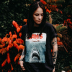 Image produit Le Requin Blanc - T-shirt Poster Jaws Noir