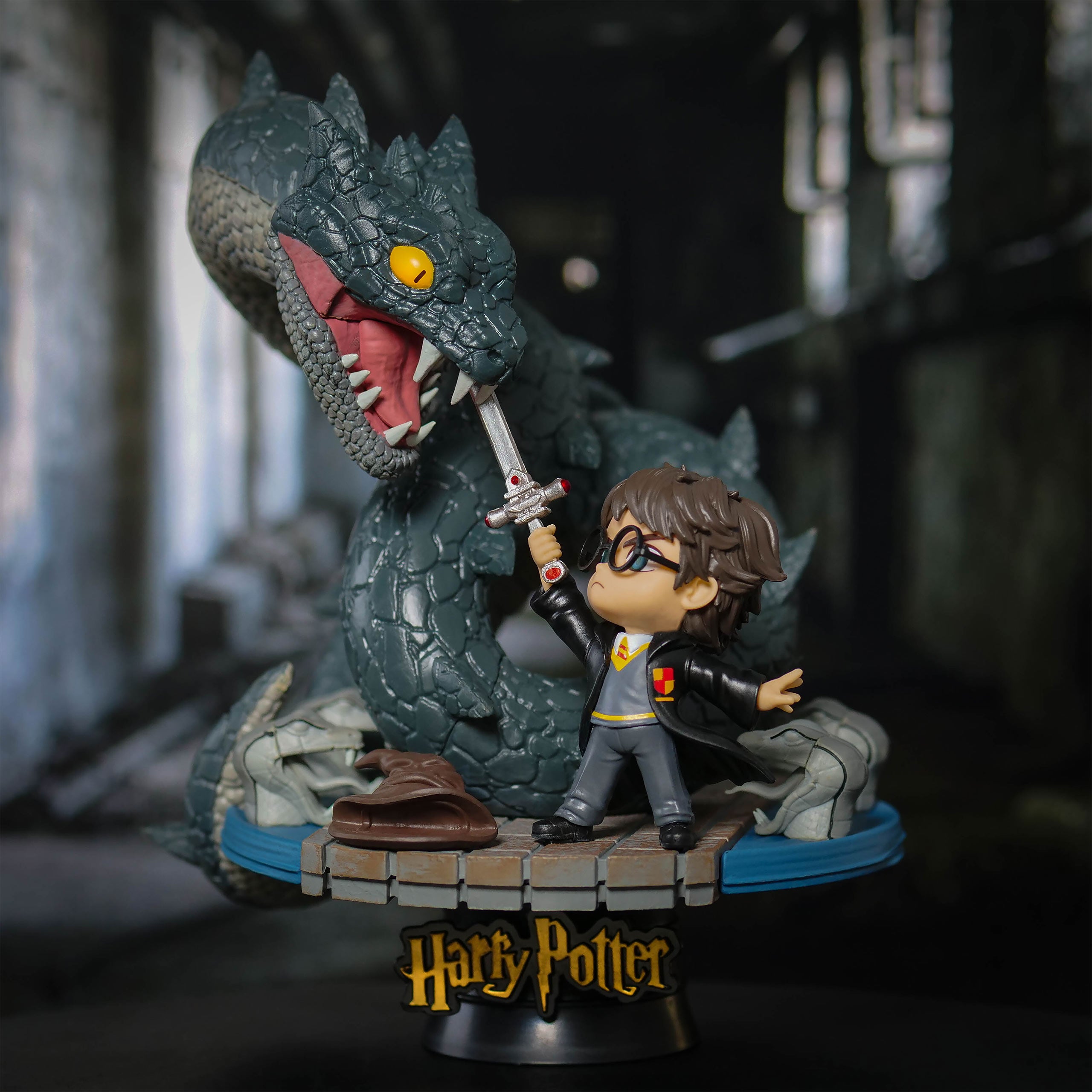 Product image Harry vs. Basilisk D-Stage Diorama Figure - Harry Potter