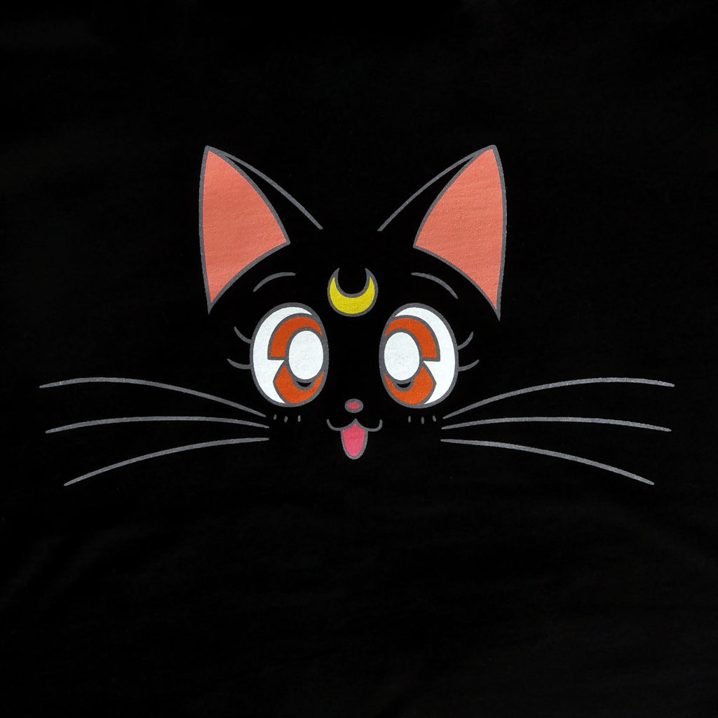 Image produit Sailor Moon - Luna T-Shirt Femme Noir