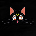 Image produit Sailor Moon - Luna T-Shirt Femme Noir