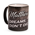 Image produit Tasse Dreams Don't Die pour les fans de Sandman