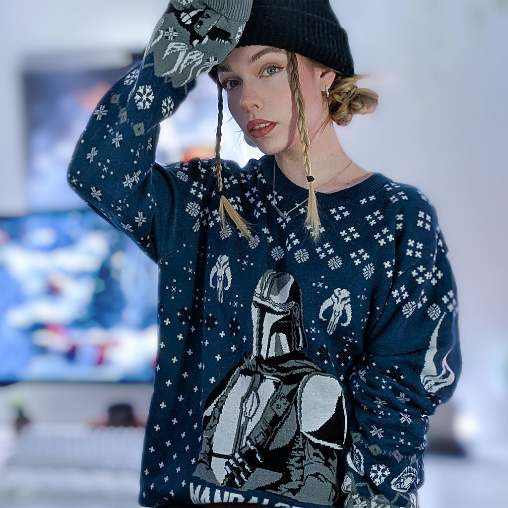 Image produit Pull tricoté The Mandalorian - Star Wars