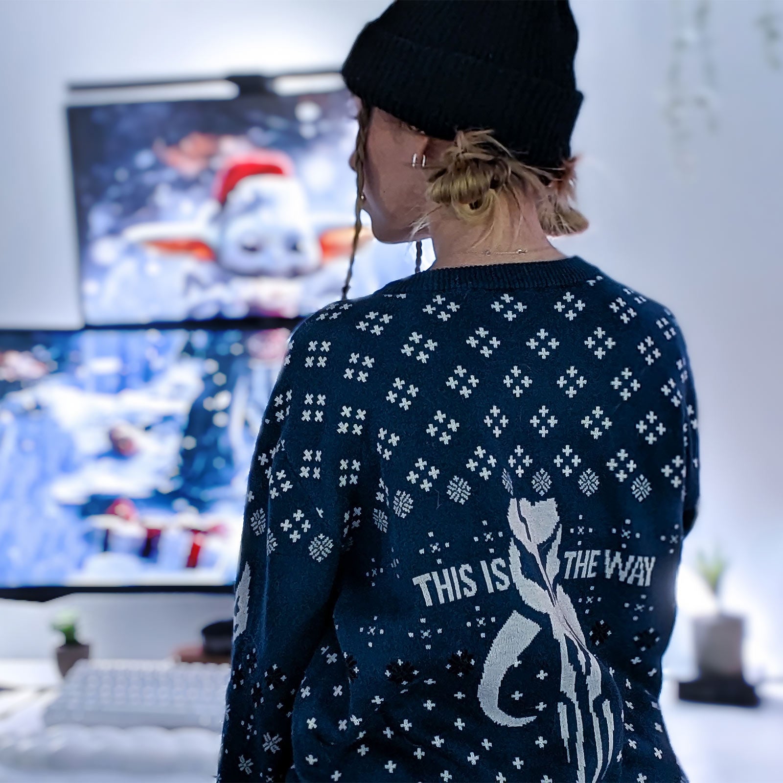 Image produit Pull tricoté The Mandalorian - Star Wars
