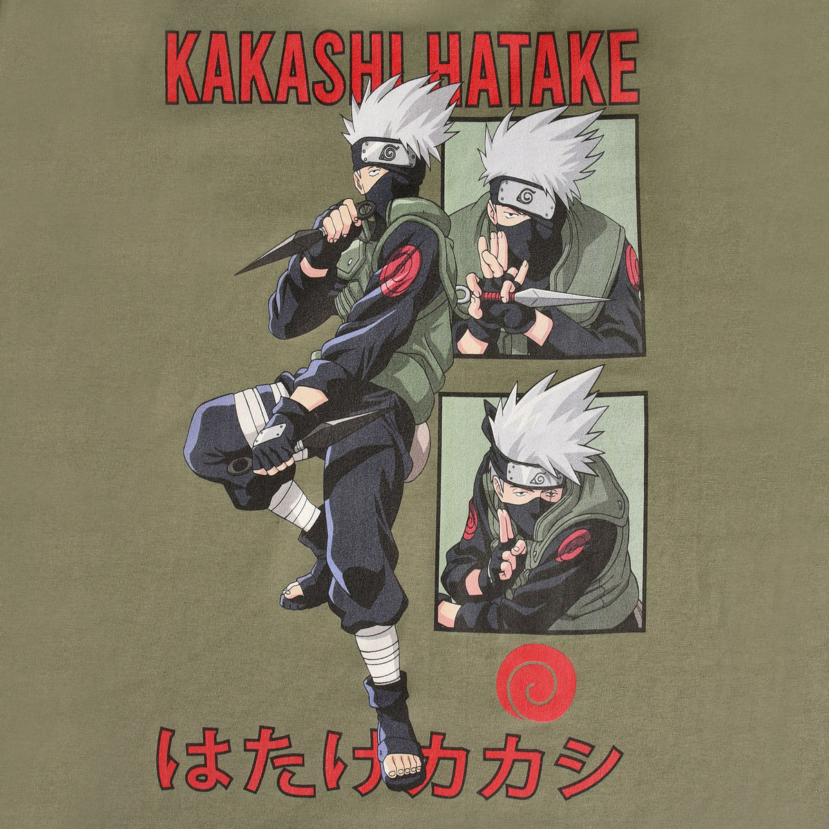 Product image Naruto - Kakashi Hatake T-Shirt green
