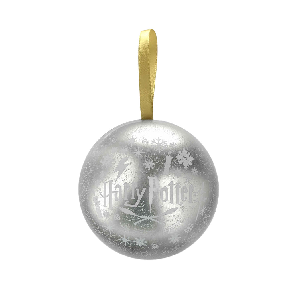Image produit Harry Potter - Boule de Noël avec collier blason Hufflepuff
