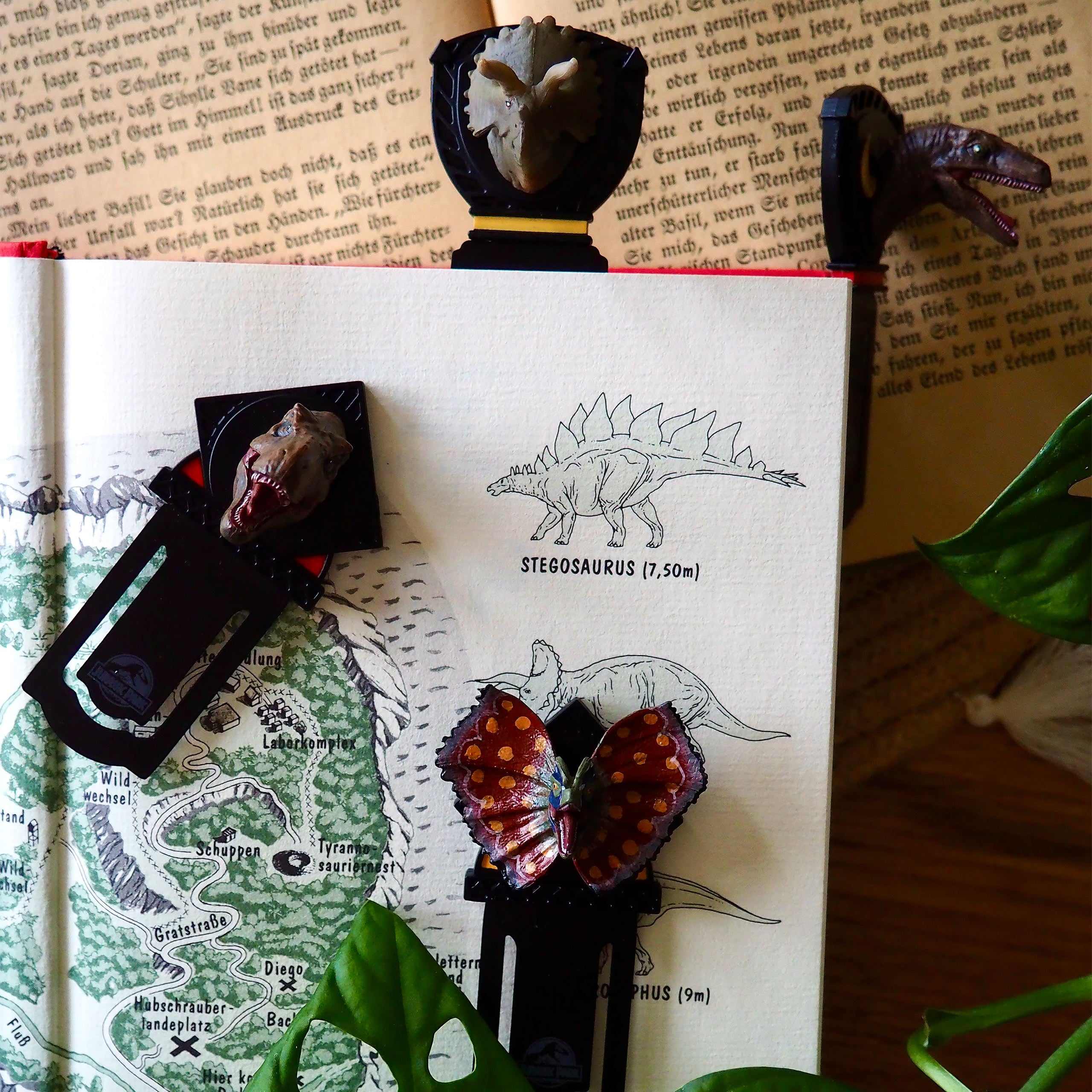 Image produit Jurassic Park - Set de Marque-Pages Dinosaure