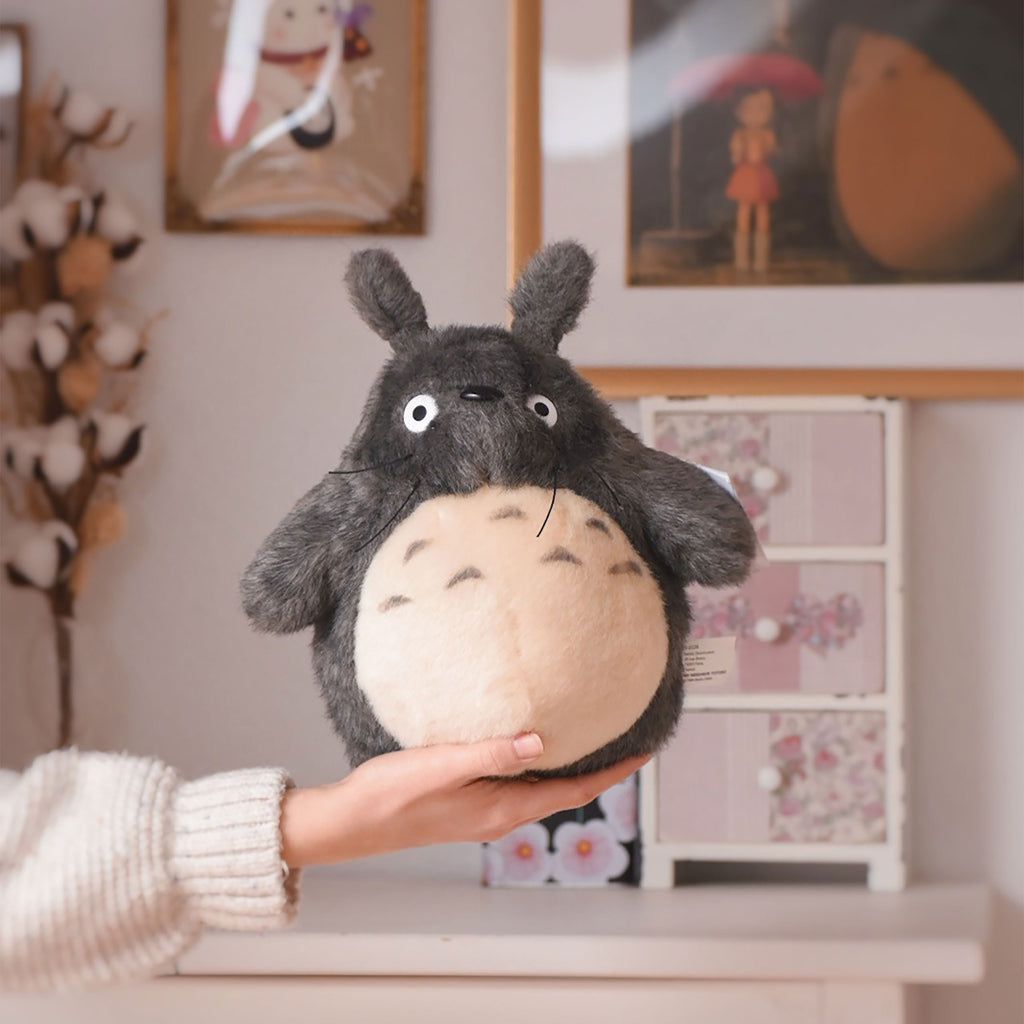 Image produit Figure en peluche Totoro grise