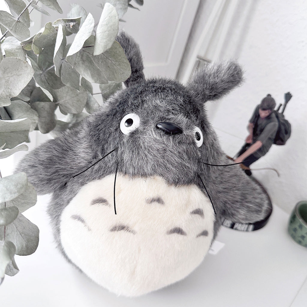 Image produit Figure en peluche Totoro grise