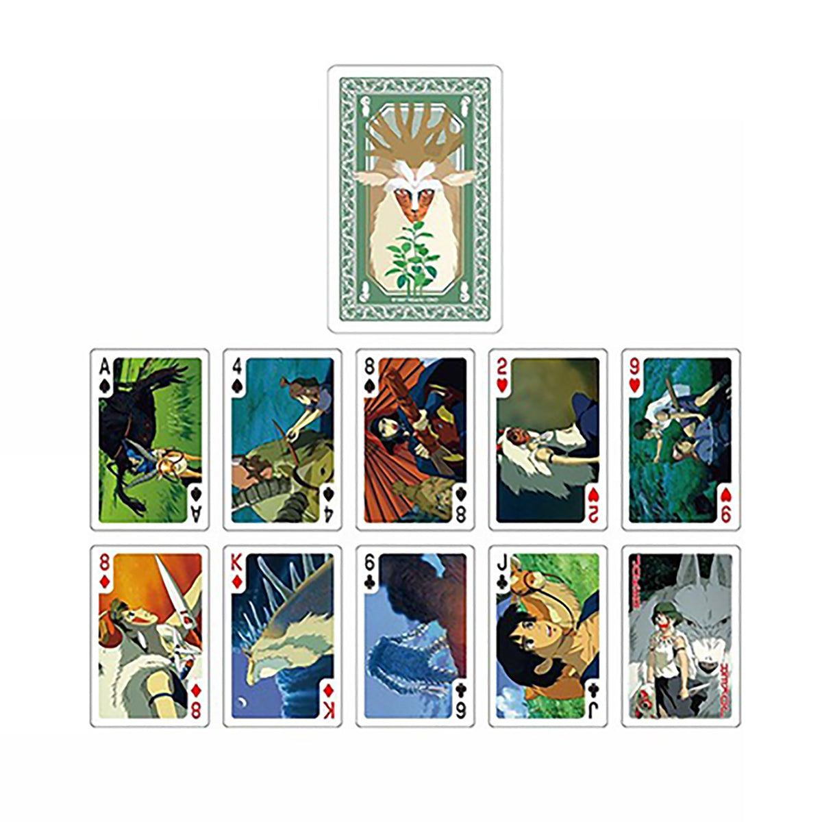 Image produit Cartes à jouer Princesse Mononoke
