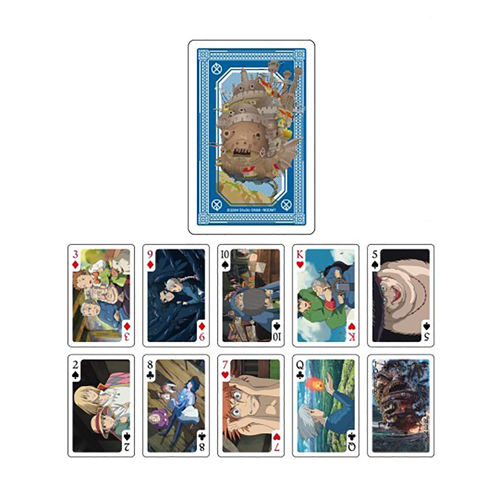Image produit Cartes à jouer Le Château ambulant