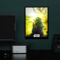 Image produit Tableau mural Grogu avec lumière - Star Wars The Mandalorian