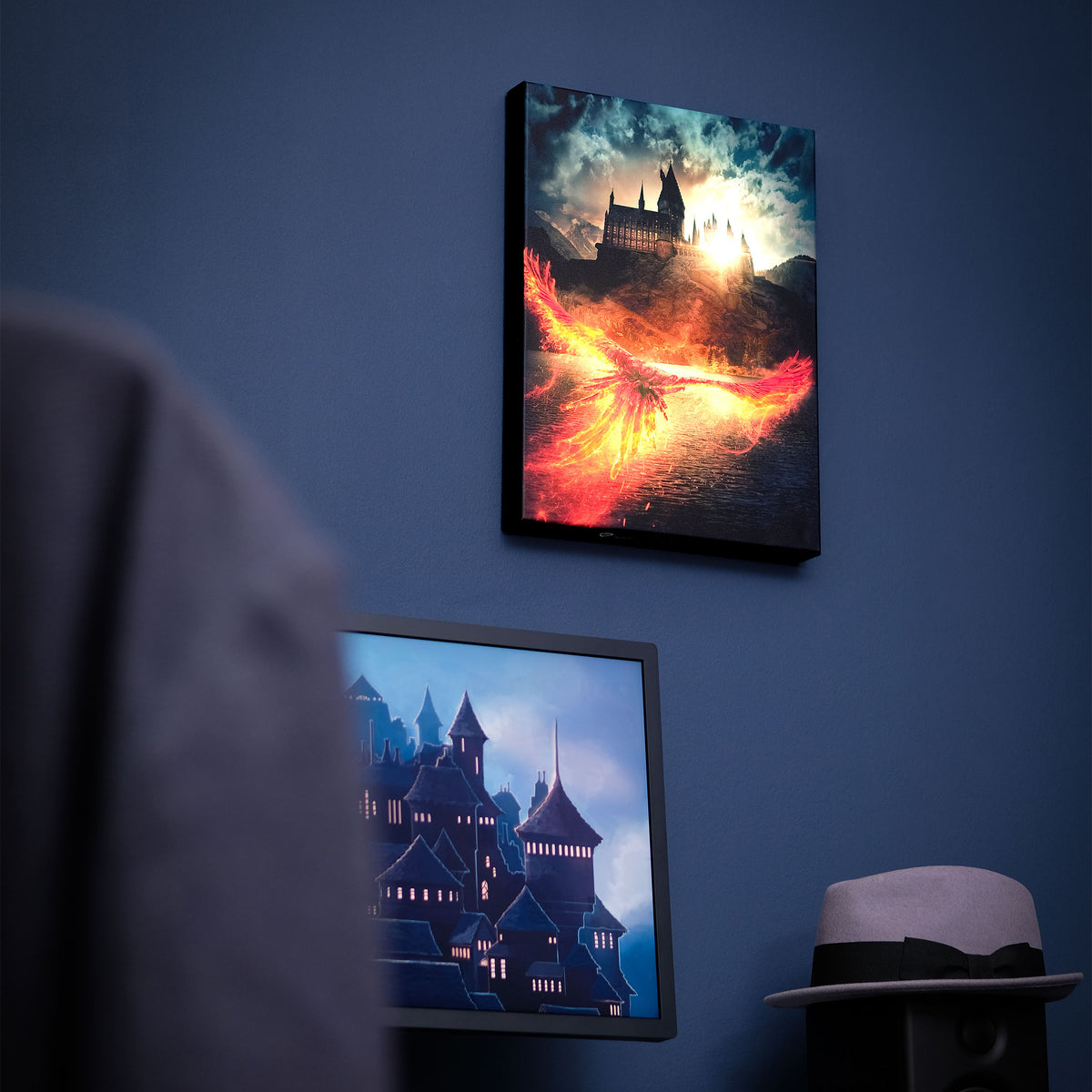 Image produit Tableau mural des secrets de Dumbledore avec lumière - Harry Potter