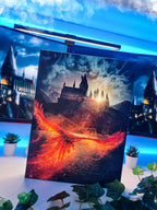 Image produit Tableau mural des secrets de Dumbledore avec lumière - Harry Potter