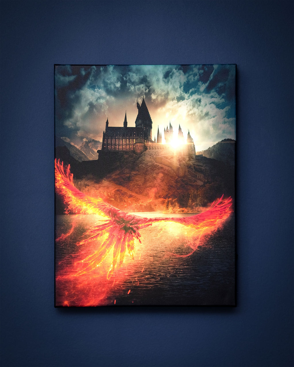 Image produit Tableau mural des secrets de Dumbledore avec lumière - Harry Potter