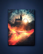 Image produit Tableau mural des secrets de Dumbledore avec lumière - Harry Potter