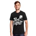 Image produit T-shirt Groot noir - Les Gardiens de la Galaxie