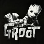 Image produit T-shirt Groot noir - Les Gardiens de la Galaxie