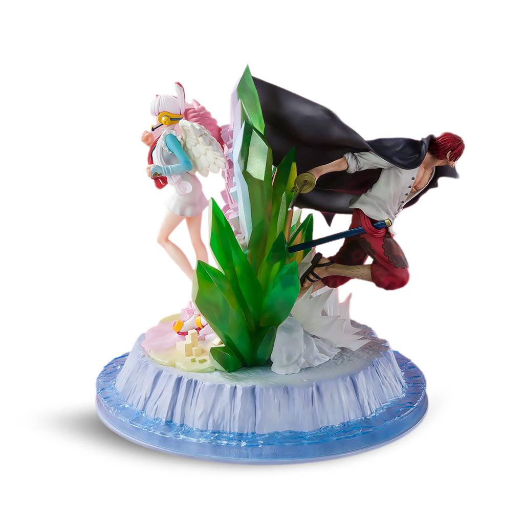 Image produit One Piece Red - Figurine Diorama Shanks & Uta