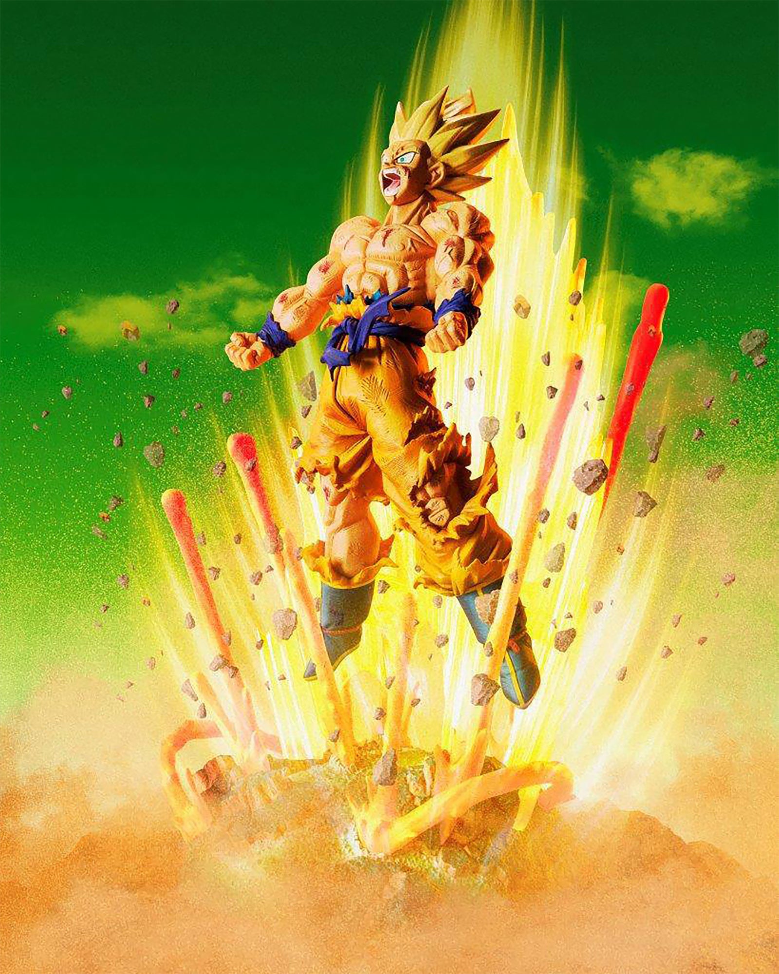 Image produit Dragon Ball Z - Statue de Super Saiyan Son Goku