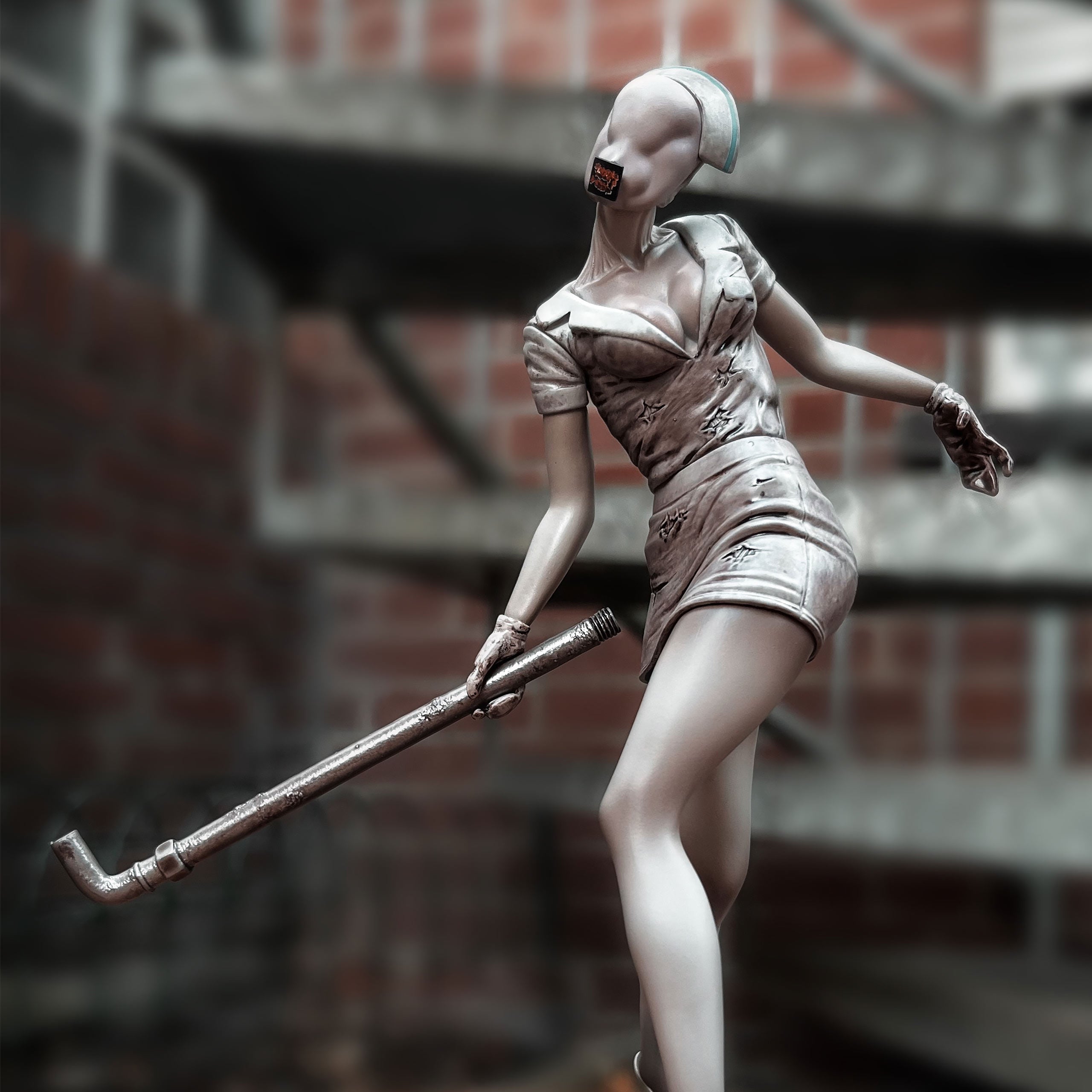 Image produit Silent Hill - Figurine Infirmière à tête bulle