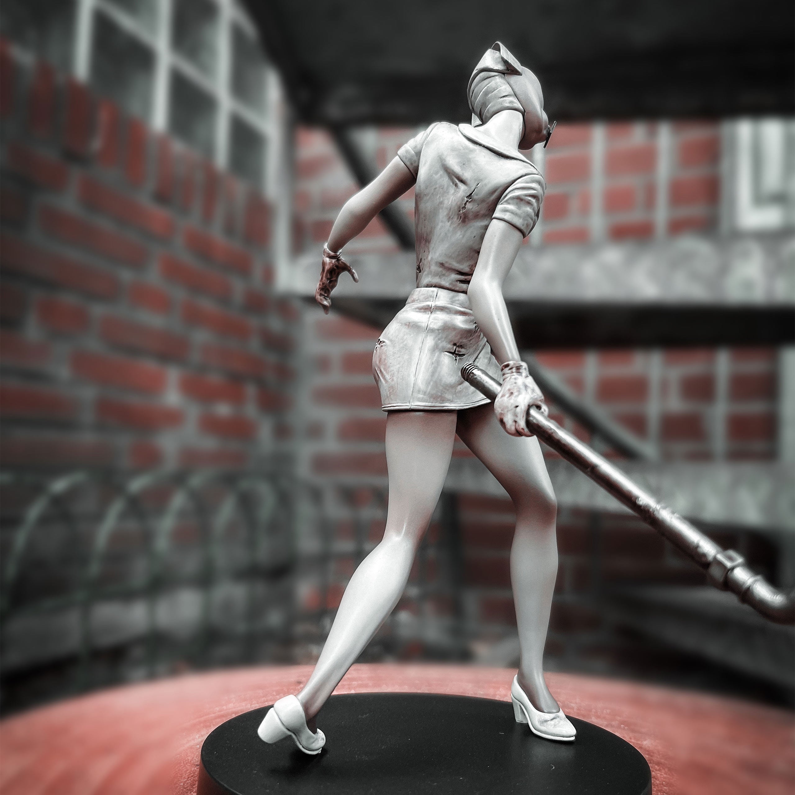 Image produit Silent Hill - Figurine Infirmière à tête bulle