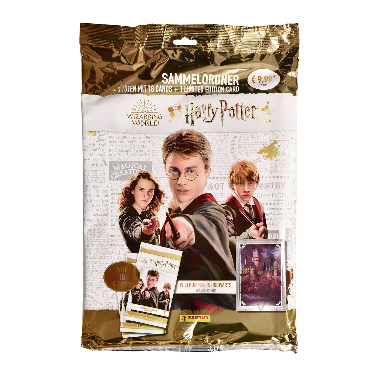 Image produit Harry Potter - Bienvenue à Poudlard Ensemble de cartes à collectionner