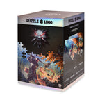 Product image Witcher - Geralt vs. Griffin Puzzle with Logo Fabric Bag