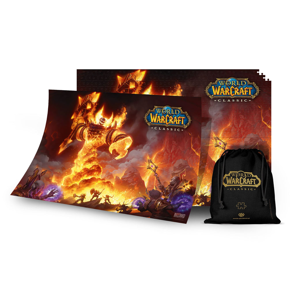 Product image World of Warcraft - Ragnaros Puzzle with Logo Cloth Bag