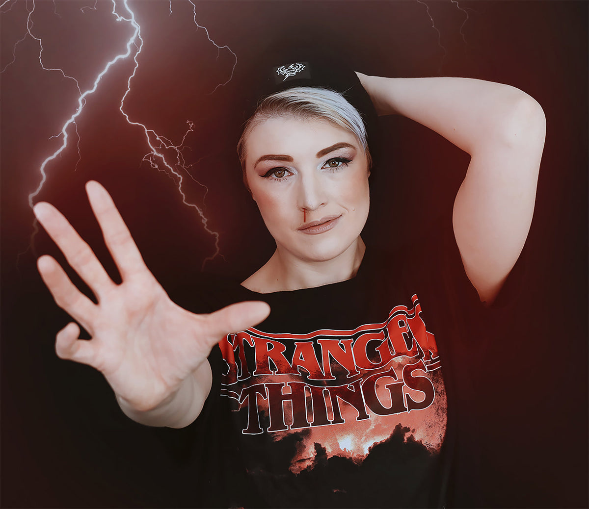 Image produit Stranger Things - Chapeau du Club Hellfire noir