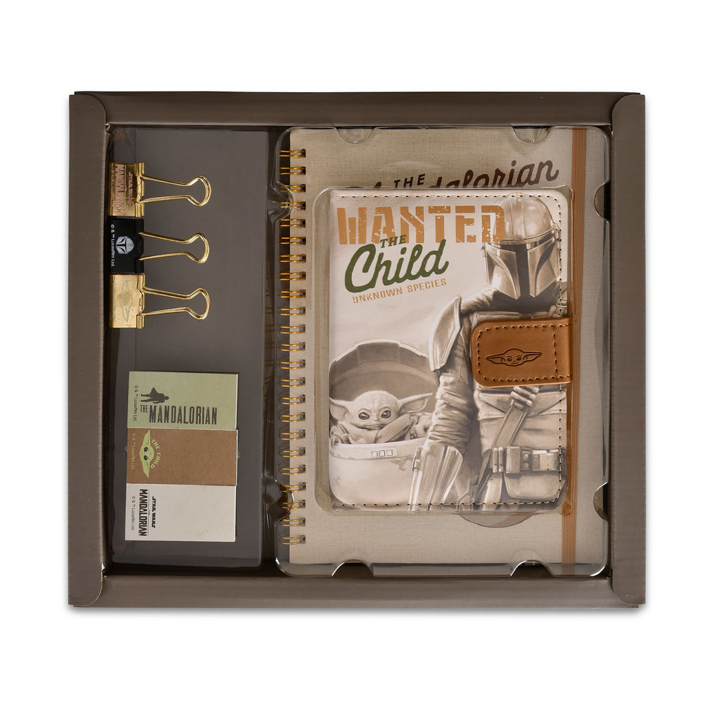 Image produit Set d'écriture Grogu et Mando Wanted - Star Wars The Mandalorian