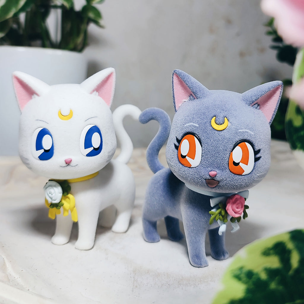 Image produit Pretty Guardian Sailor Moon Fluffy Puffy - Figurine Artemis Version B