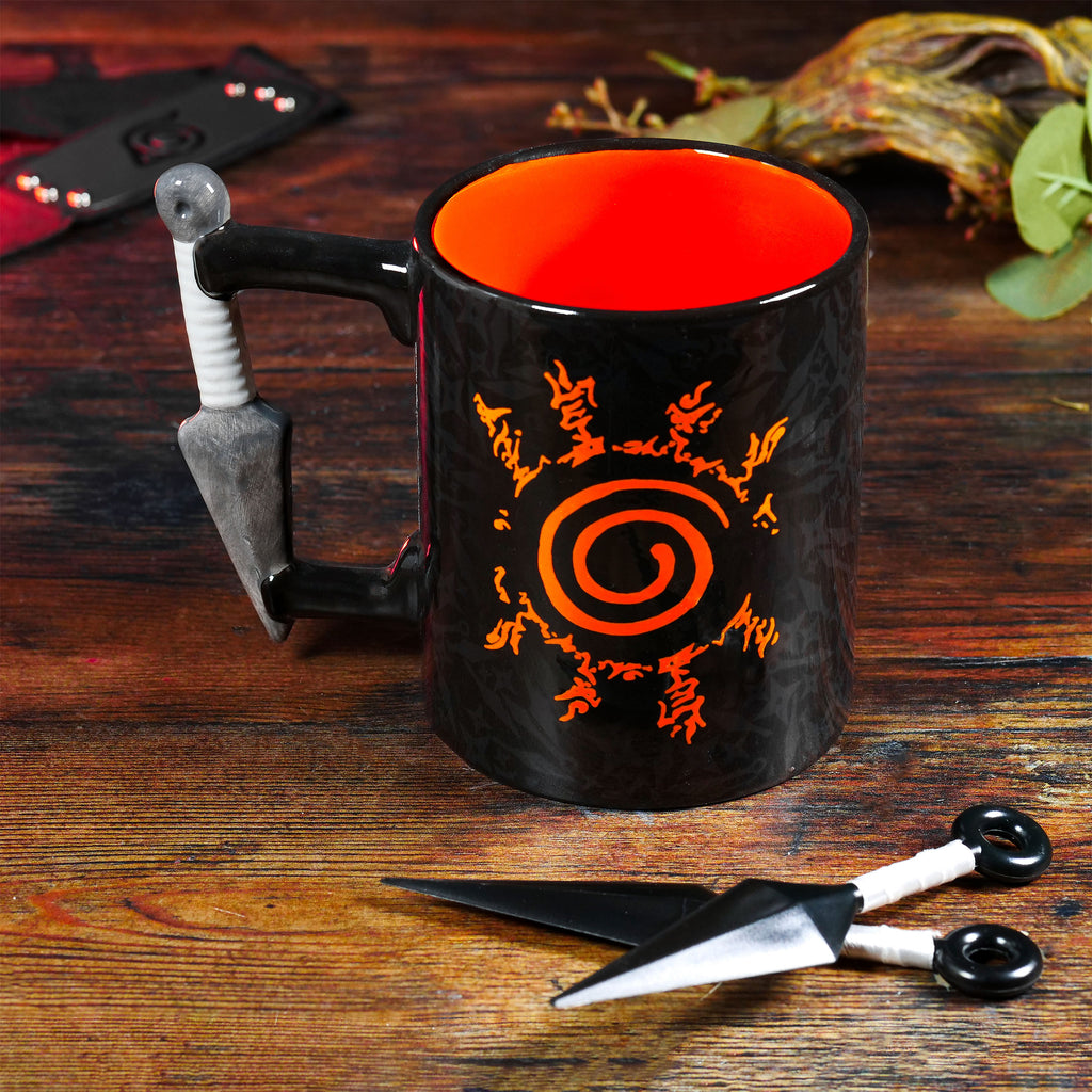 Image produit Naruto Shippuden - Kunai Konoha 3D Tasse