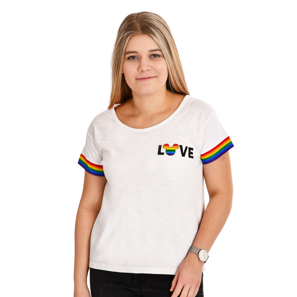 Image produit T-shirt Disney Pride blanc