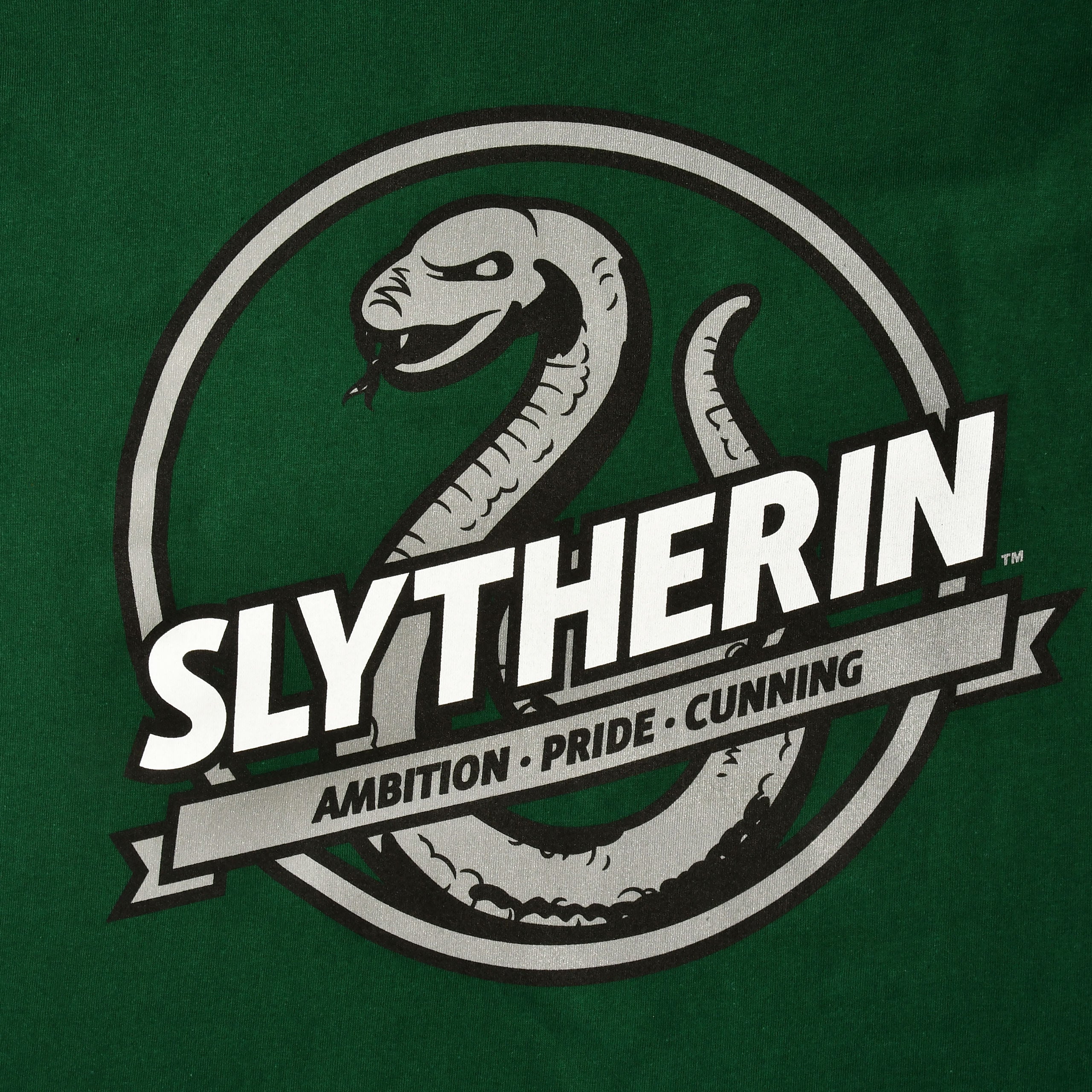 Image produit T-shirt vert valeurs de la maison Slytherin - Harry Potter